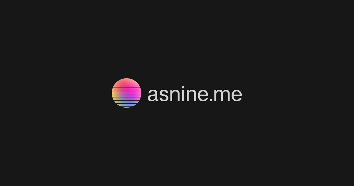 home • asnine